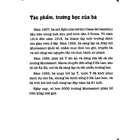 Học Montessori Để Dạy Trẻ Theo Phương Pháp Montessori - 60 Hoạt Động Montessori Giúp Trẻ Trưởng Thành: Chờ Con Lớn Thì Đã Muộn