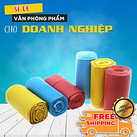 Mua Túi rác 3 màu hàng chất lượng  dai không rách  tự phân hủy thân thiện với môi trường