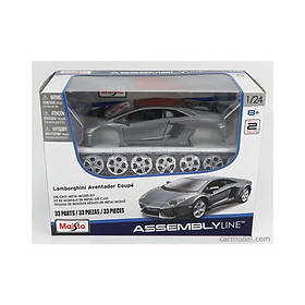 Đồ Chơi Mô Hình Lắp Ráp Xe Ô Tô 1:24 Lamborghini Aventador Coupe MAISTO 39234/MT39900