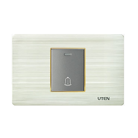 Mua Công tắc ổ cắm Uten V7 mặt viền đế âm chữ nhật