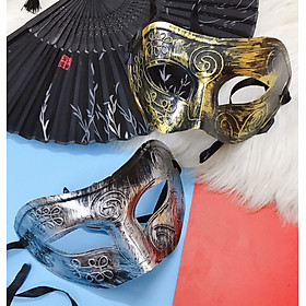 Mặt Nạ Nửa Mặt Dạ Hội Quý Phái Sang Trọng 2022 Hóa Trang Halloween