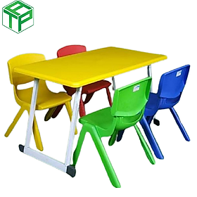 Mua Bàn nhựa gấp gọn cho bé - màu Vàng