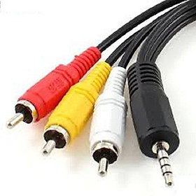 Mua Dây AV TV 3.5mm ra 3 đầu AV loại tốt