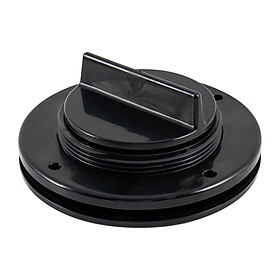 Boat Drain Plug Scupper  Mount Scupper  Assembly Repair Parts with Rubber Seal  Hull Fitting Round for Fishing Boat Canoe