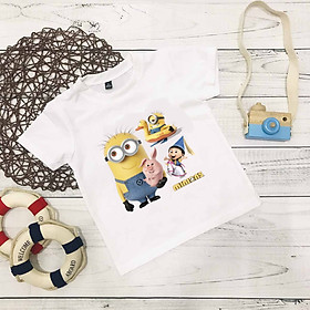 Áo thun Minions dễ thương cho bé trai và bé gái