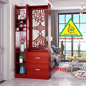 Mua Tủ kệ vách ngăn trang trí VNTK09 - Nội thất lắp ráp Viendong Adv
