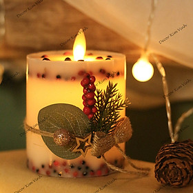 Mua Nến Giáng Sinh NEN20 Nến Điện Tử Có Trang Trí Phong Cách Hiện Đại