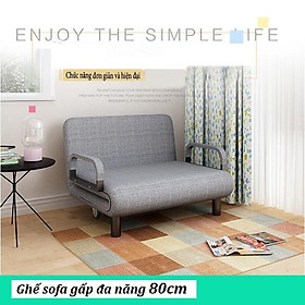 Ghế sofa giường 80cm phù hợp cho phòng nhỏ, phòng trọ, chung cư