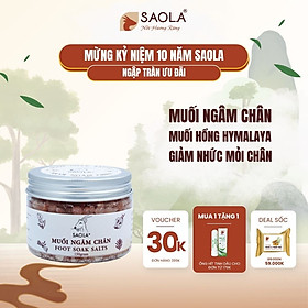Muối Ngâm Chân Thảo Dược, Muối Hồng Hymalaya, Giảm Đau Nhức Chân, Lưu Thông Máu,Giúp Ngủ Ngon