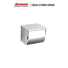 Hộp Đựng Giấy Vệ Sinh Inox Cao Cấp Gắn Tường ATMOR - 8081 HÀNG CHÍNH HÃNG