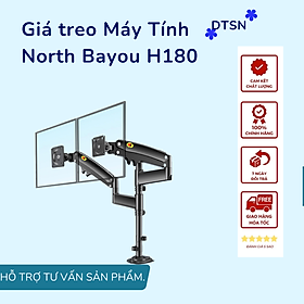 Giá Treo Hai Màn Hình Máy Tính North Bayou H180 Lắp Cho Màn Hình Từ 22 inch - 32 inch Nhập Khẩu