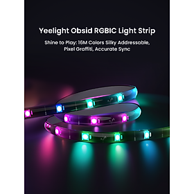 Mua  NEW 2024  Đèn led dây trang trí thông minh Yeelight Obsid RGBIC - Hỗ trợ Matter  Homekit - NK Chính Hãng