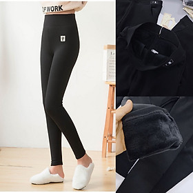 Quần legging Mèo lót lông ấm áp, mềm nhẹ