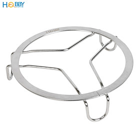 Rế lót nồi xoong đĩa khi nấu hình tròn inox 304 hobby home decor RN3