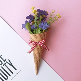 Mua Bó hoa tuylip cúc nhỏ 20cm phụ kiện chụp ảnh