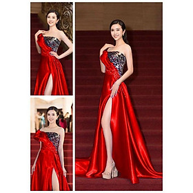 Đầm maxi dạ hội kim sa kết cườm sang trọng TRIPBLE T DRESS - size M/L -MS98Y