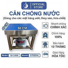 Mua Cân Điện Tử Chống Nước XK3108A - Mặt Bàn Cân Inox 400X500MM