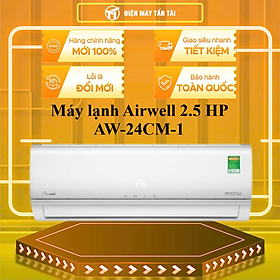 Máy lạnh Airwell 2.5 HP AW-24CM-1 - HÀNG CHÍNH HÃNG - CHỈ GIAO HCM