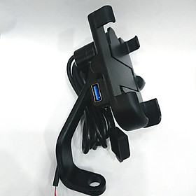 Mua Kẹp Điện Thoại Xe Máy Có Kèm Cổng Sạc