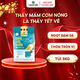 Đặc sản Tiền Giang - Gạo Hương Lài Sữa Khổng Tước Nguyên 5Kg Vinh Hiển - OCOP 4 SAO