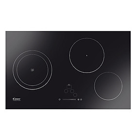 Bếp Âm 2 Điện Từ + 1 Hồng Ngoại Candy CMI732N - Đen - Hàng chính hãng