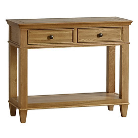 Bàn console Classic gỗ sồi
