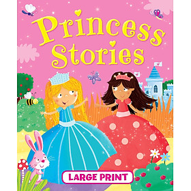 Princess Stories (Large Print)