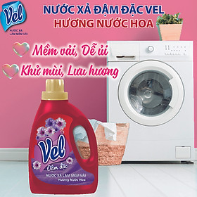 Nước xả Vel 800ml - Mềm vải lưu hương