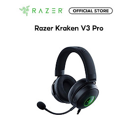 Tai nghe Razer Kraken V3 Pro-Wireless Gaming Headset with Razer HyperSense RZ04-03460100-R3M1 hàng chính hãng