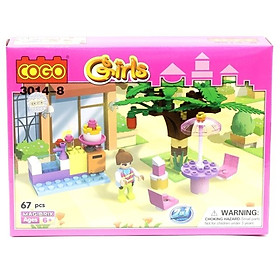 COGO - Mô hình Lắp ráp Vườn Hoa nhiều mẫu