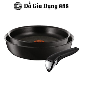 Mua Set Chảo Chống Dính Tefal Tay Rời  Size 24/28cm  Dẫn Nhiệt Tốt  Dùng Cho Mọi Loại Bếp  Made In France  Hàng Chính Hãng