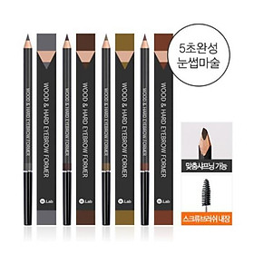 Chì kẻ mày W.Lab WOOD & HARD màu nâu đen