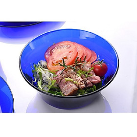 Tô đại thủy tinh cường lực Pháp Duralex Lys 23cm ( Vàng Amber/ Xanh Saphir/ Nâu khói Creole)