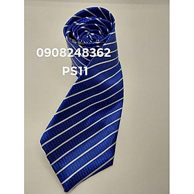 Cà vạt Nam chất liệu vải Phi Sọc cao cấp bản to 8cm tự thắt nhiều màu lựa chọn PS01--PS15