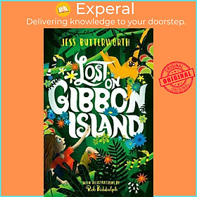 Sách - Lost on Gibbon Island by Jess Butterworth (UK edition, paperback)
