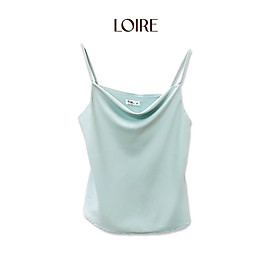 Áo Lụa 2 Dây Cổ Đổ Cao Cấp LOIRECHIC LAL02