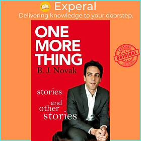 Hình ảnh Sách - One More Thing - Stories and Other Stories by B. J. Novak (UK edition, paperback)