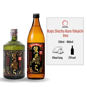 Rượu Shochu Kuro Yokaichi Imo 25%