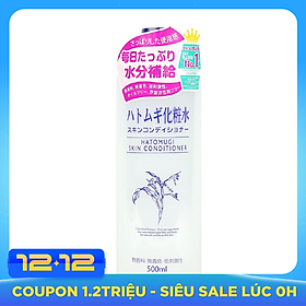 Nước hoa hồng chiết xuất Ý Dĩ Naturie Hatomugi Bản Đài - 500ml