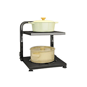 Giá Để Xoong Nồi Thép Carbon Kalpen 2-3-4-5 tầng