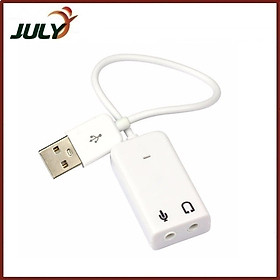 USB Sound Âm Thanh 7.1 Có dây - JL - HÀNG CHÍNH HÃNG