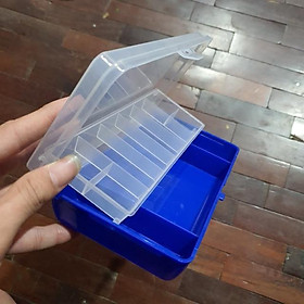 Hộp đựng đồ câu 2 tầng