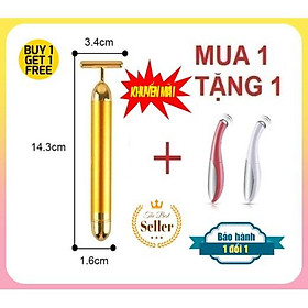 (Mua 1 Tặng 1) Bút Mát Xa Rung Cầm Tay Mát Xa Mát Mạnh 102 FMA1003