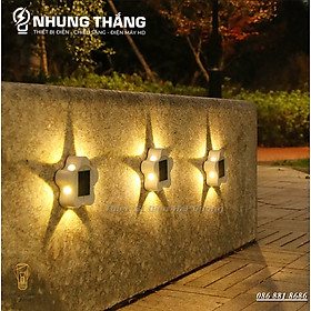 Mua Đèn Gắn Tường  Âm Sàn Ngôi Sao MT-1230 - Sử Dụng Năng Lượng Mặt Trời - Chống Nước IP65 - Có Video