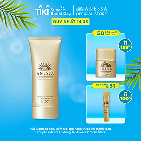Kem chống nắng dạng gel bảo vệ hoàn hảo Anessa Perfect UV Sunscreen Skincare Gel 90g