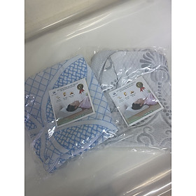 Mua COMBO gối kê chống thoái hóa đốt sống cổ và gối kê lưng chống thoát vị đĩa đệm CHÍNH HÃNG - BẢO HÀNH 12 tháng ( MÀU VÀNG KEM )