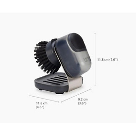 Bàn chải rửa chén nhỏ gọn Joseph Joseph 6500015 SINKTECH có ngăn chứa xà phòng và chân đế