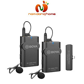 Microphone Boya BY-WM4 PRO-K6 - Micro thu âm hỗ trợ cổng cắm Type-C dùng cho điện thoại Androidd và Laptop- Hàng chính hãng