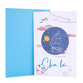 Thiệp tặng cha Cha là