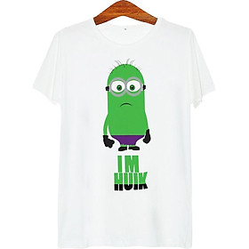 Áo thun tay màu Minions làm Hulk ATFF051
